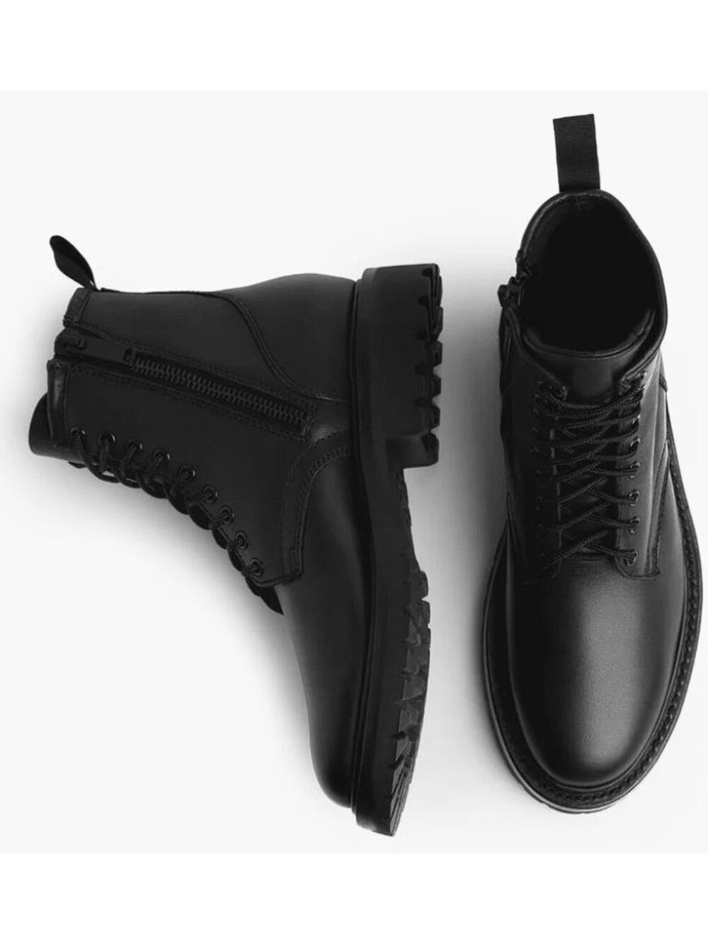 THURSDAY BOOT COMPANY Men's Stomper Zip-Up Boot Size 9 In Black